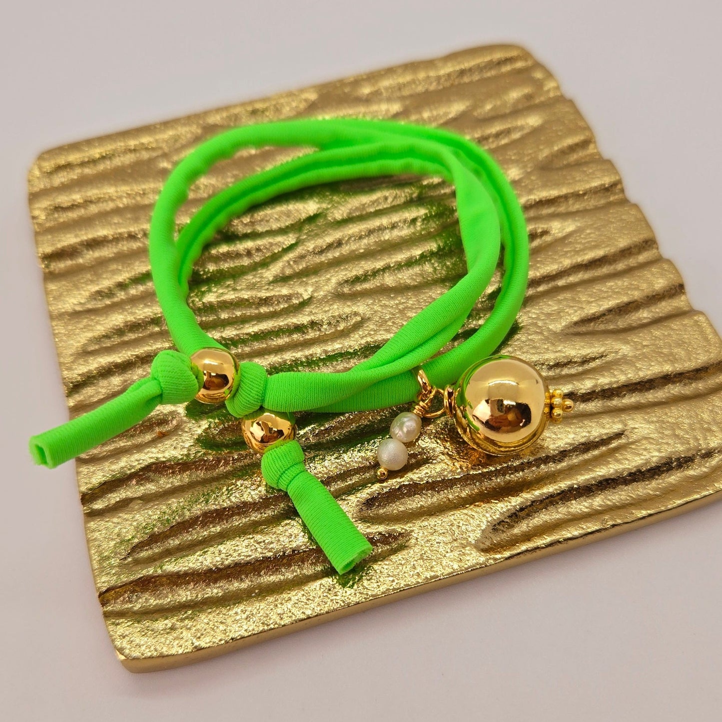 Pulseras en Licra