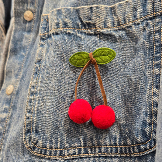 Broche de cherry