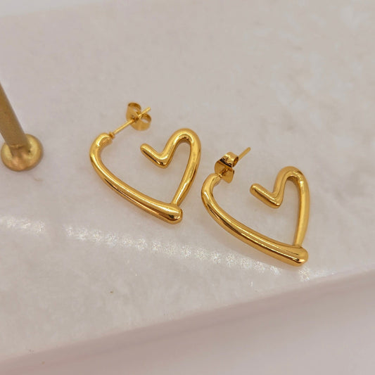 Aretes de Corazón